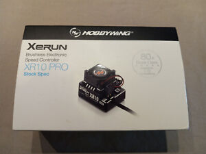 HobbyWing XeRun XR10 Pro Stock Spec 80 Amp Brushless ESC 2S OPEN BOX