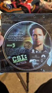 CSI: Crime Scene Investigation: Season 3 Disc 3 DVD (Backup Disc+Sleeve ONLY)