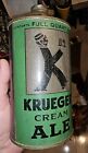 New ListingKrueger Cream Ale Quart Can Cone Top Beer Can