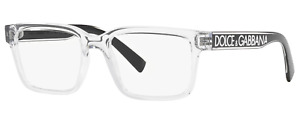 Authentic Dolce & Gabbana Eyeglasses DG 5102-3133 Crystal w/Demo Lens 53mm 
