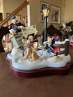 WDCC Holiday Greeting Christmas Limited Mickey Minnie Mouse Donald Pluto Figure