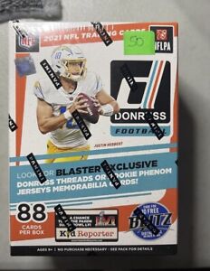 2021 Panini Donruss NFL Football Blaster Box Factory Sealed;  88 count Box