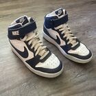Nike Court Borough 2 Mid White Signal Blue Boys Size 6Y (GS) Sneakers Shoes