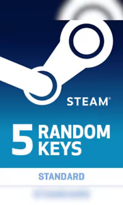 Random 5 Keys Steam Key GLOBAL (Region Free)