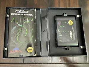 Alien 3 (Sega Genesis, 1993)  - Good Condition - Untested