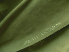 Khaki Midweight Authentic Premium Alcantara Microfibre Suede-like Fabric 1.3M