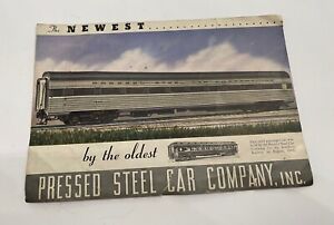 Pressed Steel Car Co Pittsburg PA Vintage Train Brochure/ Advertisement Railroad