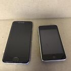 Lot of 2 Apple iPhone 6 A1586 Silver Locked & iPod Touch 2 A1288 FOR PARTS REPAI
