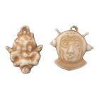 1950s Man From Mars Charms Lot Of 2 Cracker Jack Premium Prize Celluloid Rare