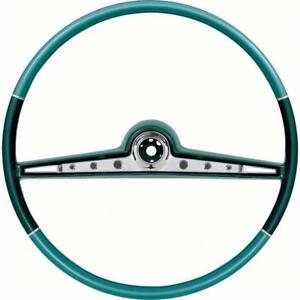 OER 768145 1962 Impala Steering Wheel/Horn Ring, SS Blue Two Tone (For: 1962 Impala)