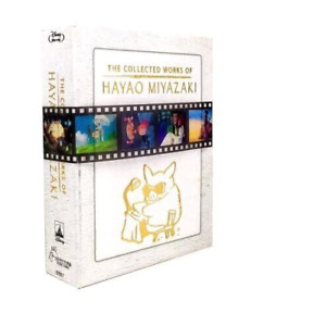 The Complete Collection Works of Hayao Miyazaki Blu-ray Studio Ghibli Free Ship