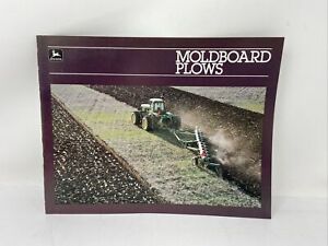1981 John Deere Moldboard Plows Farming Sales Brochure 43 page