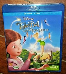 Tinker Bell and the Great Fairy Rescue (Blu-ray/DVD, 2010, Disney)