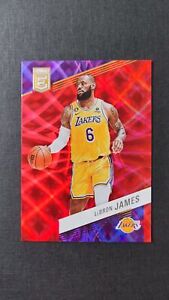 LeBron James 2022-23 Donruss Elite T-Mall Asia Red #122 Lakers!!