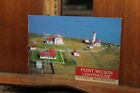 Vintage Postcard Point Wilson Lighthouse Fort Worden Washington 1996