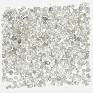 290PCS Natural Loose Tiny Diamond 1.00CTW Carat White Color Small Rough Diamond
