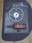 Vintage Stoli Vodka Stolichnaya Clock Advertising Sign 14x  19