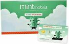 3 Months Service, Mint Mobile Prepaid SIM Card with Unlimited Data, Talk, Text