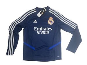 YOUTH adidas Real Madrid Long Sleeve Jersey, BOYS SIZES, NEW/TAG