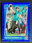 Trevor Lawrence Rated Rookie RC 2021 Donruss Optic Prizm Blue Scope #201 Mint