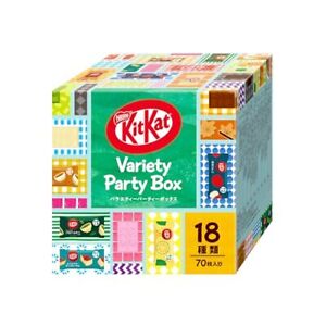 KitKat Mini Variety Party Box 18 Types 70 Pieces Each 1Box Nestle Japan