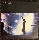SADE Lovers Live 18x18 record store promo poster rap Soul R&B 2sided Epic 2002