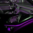 LED Car Interior Decor Atmosphere Wire Strip Light Lamp Accessories 12V Purple (For: 2011 Toyota Tundra)