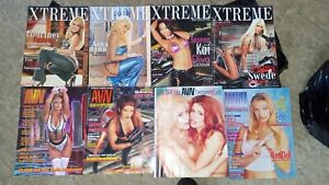 XTREME / AVN adult magazines lot of 8