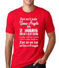 MAKE SNOW ANGELS FOR 2 HOURS GO ICE SKATING EAT COOKIE DOUGH funny Men's T-Shirt