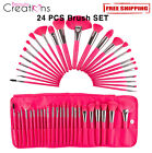 Beauty Creations The Neon Pink 24 PCS Makeup Brush SET