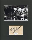 Gene Hickerson Cleveland Browns HOF Signed Autograph Photo Display JSA Jim Brown