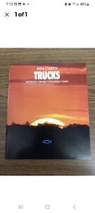 1994 Chevy Trucks C/K Pickup S-10 Blazer Suburban Dealer Sales Brochure Catalog