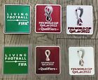 2022 World Cup Qatar Qualifier Soccer Football Patch Badge Fair Play Set