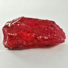 155.75 Ct Natural Earth Mined Ruby Huge Rough Red Rod Rough Loose Gemstone