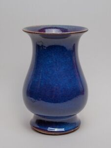 New ListingLarge Chinese Blue Glazed Porcelain Vase