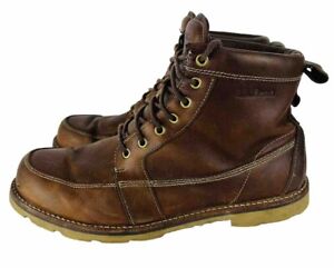 LL Bean East Point Boots Brown Leather Waterproof Tek 2.5 Mens Size 11 M