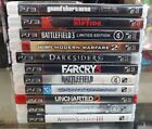 Sony Playstation 3 Game Lot Of 11 Games! GTA Liberty City Battlefield Farcry COD