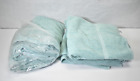 Lot of 6 FiberTone 1888 Mills Aqua Teal Bath Towels 70