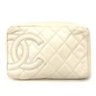 CHANEL Combon Line Cosmetic Pouch Bag/3Y0804