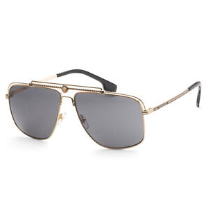 Versace Men's Fashion VE2242-100287 61mm Gold Sunglasses