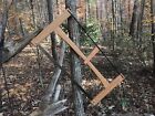 21”Hand Crafted Oak Folding Wood Buck Saw BAHCO Blade Bushcraft Backpack Camping