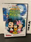 NEW Mickey Mouse Clubhouse MICKEY'S MONSTER MUSICAL DVD Halloween Disney Junior