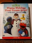 New Sesame Street Happy Holidays From Sesame Street Box Set DVD 3-Discs