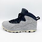 Nike Air Jordan 10 Cement Mens Size 10.5 Smoke Grey 310805-062 OG Retro Sneakers