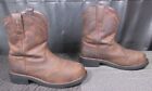 Wmns ARIAT Fatbaby Work Pull On Steel Toe Leather Ankle Boot 9.5 B