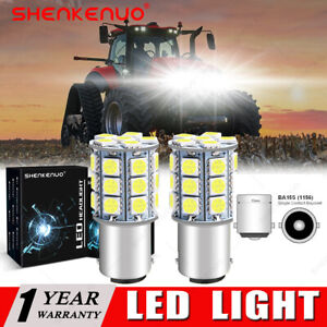 For Case 400 442 444 446 448 tractor headlamp SUPER Bright LED 12v light bulbs