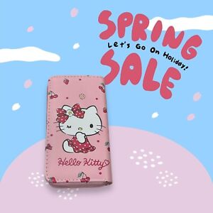 Hello Kitty Long Clutch Card Holder Wallet