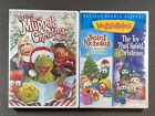 LOT OF 2: It's a Very Merry Muppet Christmas Movie/Veggietales Holiday ***DVD'S