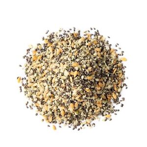 Organic Chia, Flax, and Hemp Seeds Mix — A Non-GMO Blend of Seeds, Vegan, Bulk