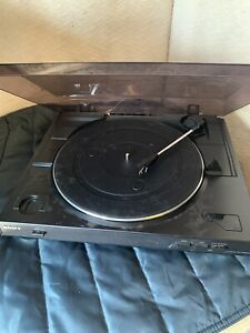 SONY PS-LX300USB RECORD PLAYER TURNTABLE USB RECORD PLAYER READ FOR PARTS
